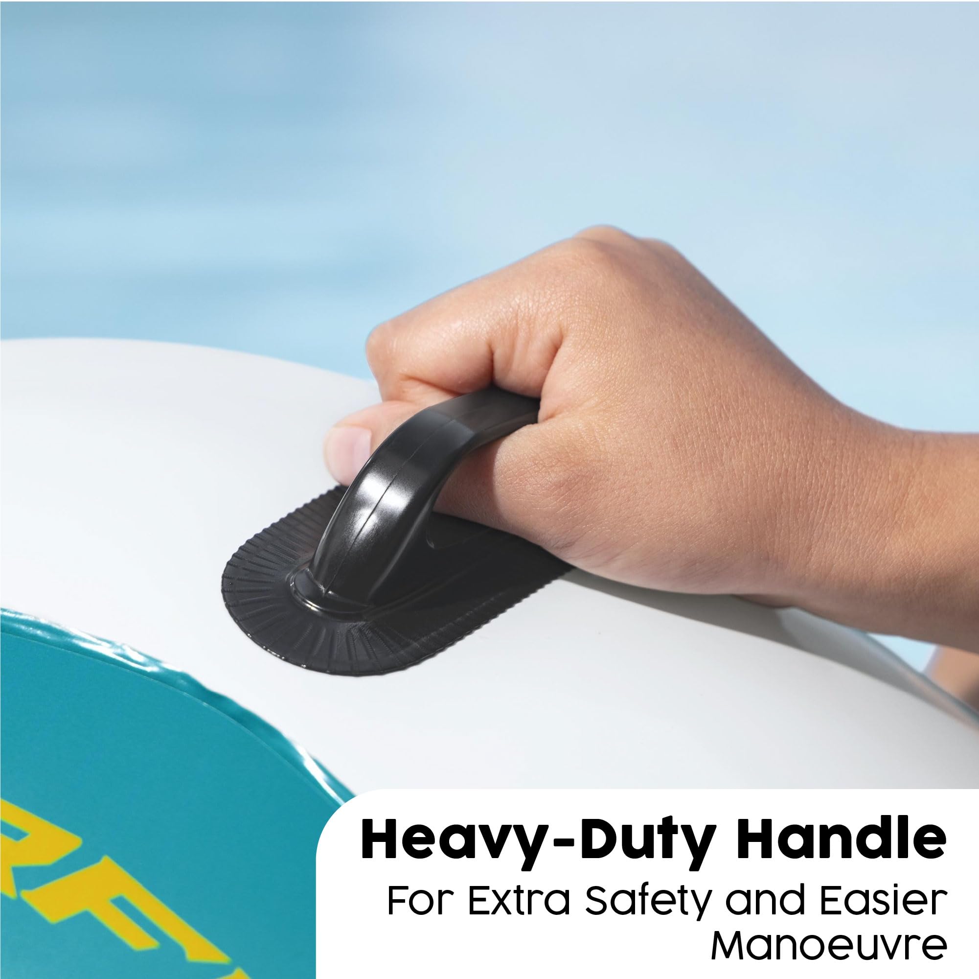 Bestway Sea Surfer Kids Ride-On Pool Float Jet Ski Inflatable with Handle for Ages 3+, Placeholder - Image 3