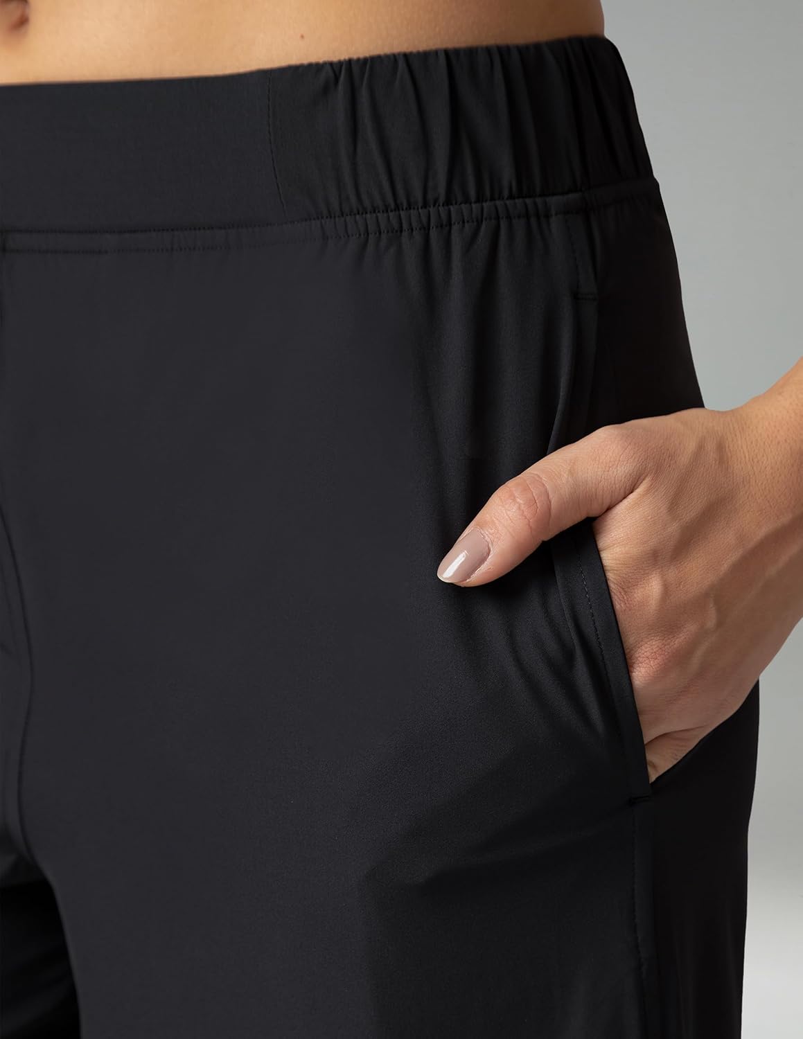 Colorfulkoala Women's Lightweight Wide Leg Cropped Pants High Waisted Loose Casual Lounge Pants Trousers with Pockets - Image 5