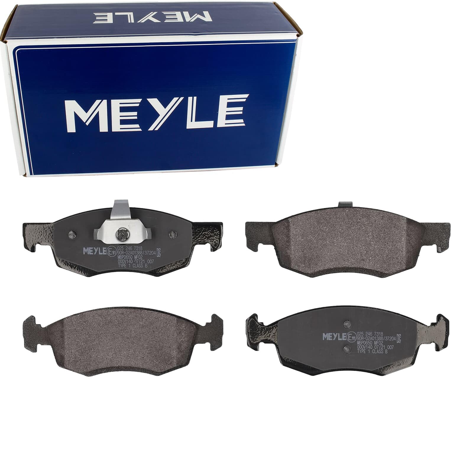 Meyle Pastiglie Freno Freno Asse Anteriore-image