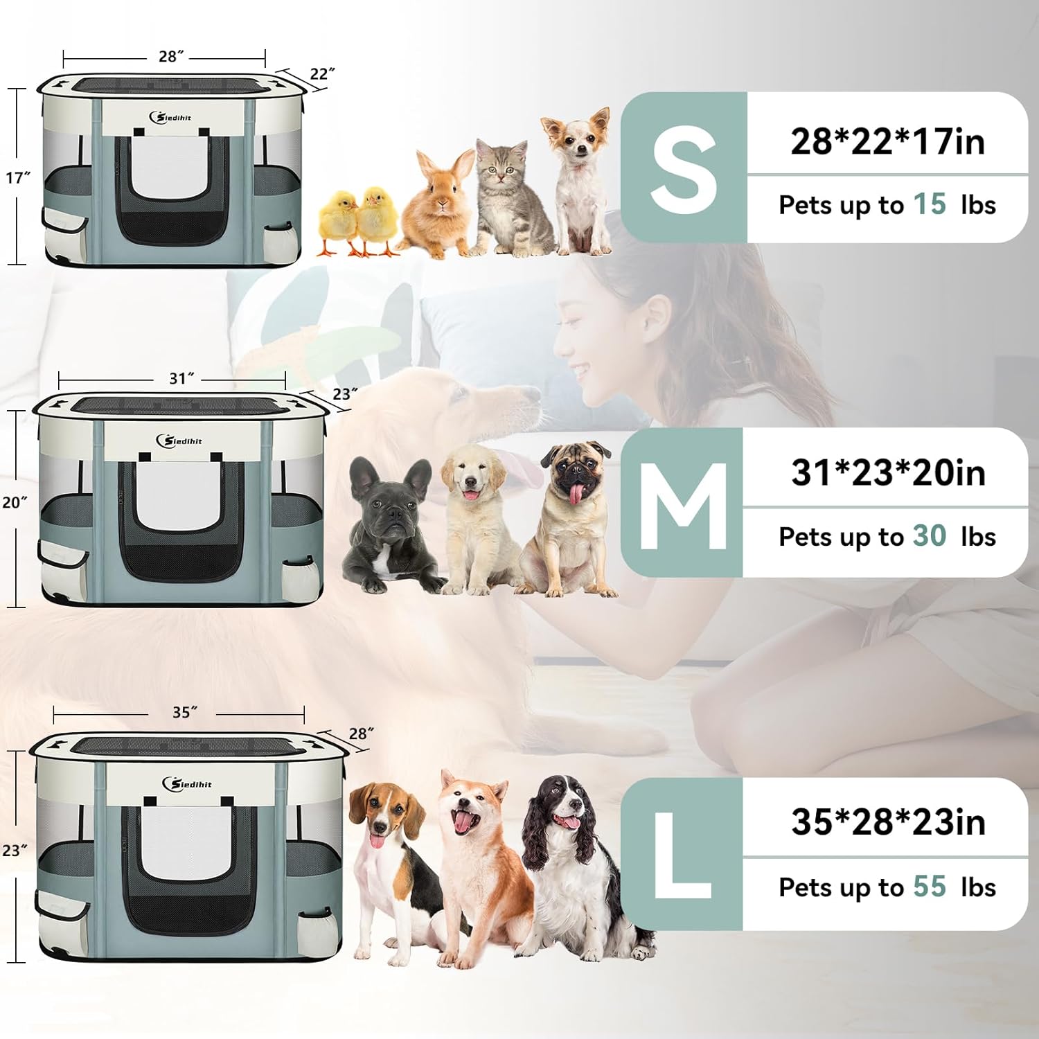 Ultimate Convenience: The Best Portable Pet Playpen for Indoor and Outdoor Fun!