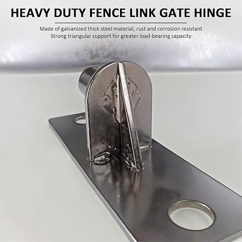 Miniatura 3 de 2 bisagras de puerta trasera plana para montaje en pared, acero inoxidable 304 para exteriores, bisagras de puerta de enlace de madera resistente