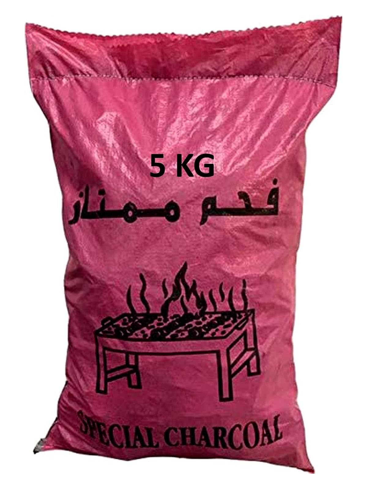 Premium BBQ Hardwood Charcoal - 5 Kg | Medium Sizes | Long Lasting & | Mumtaz Charcoal