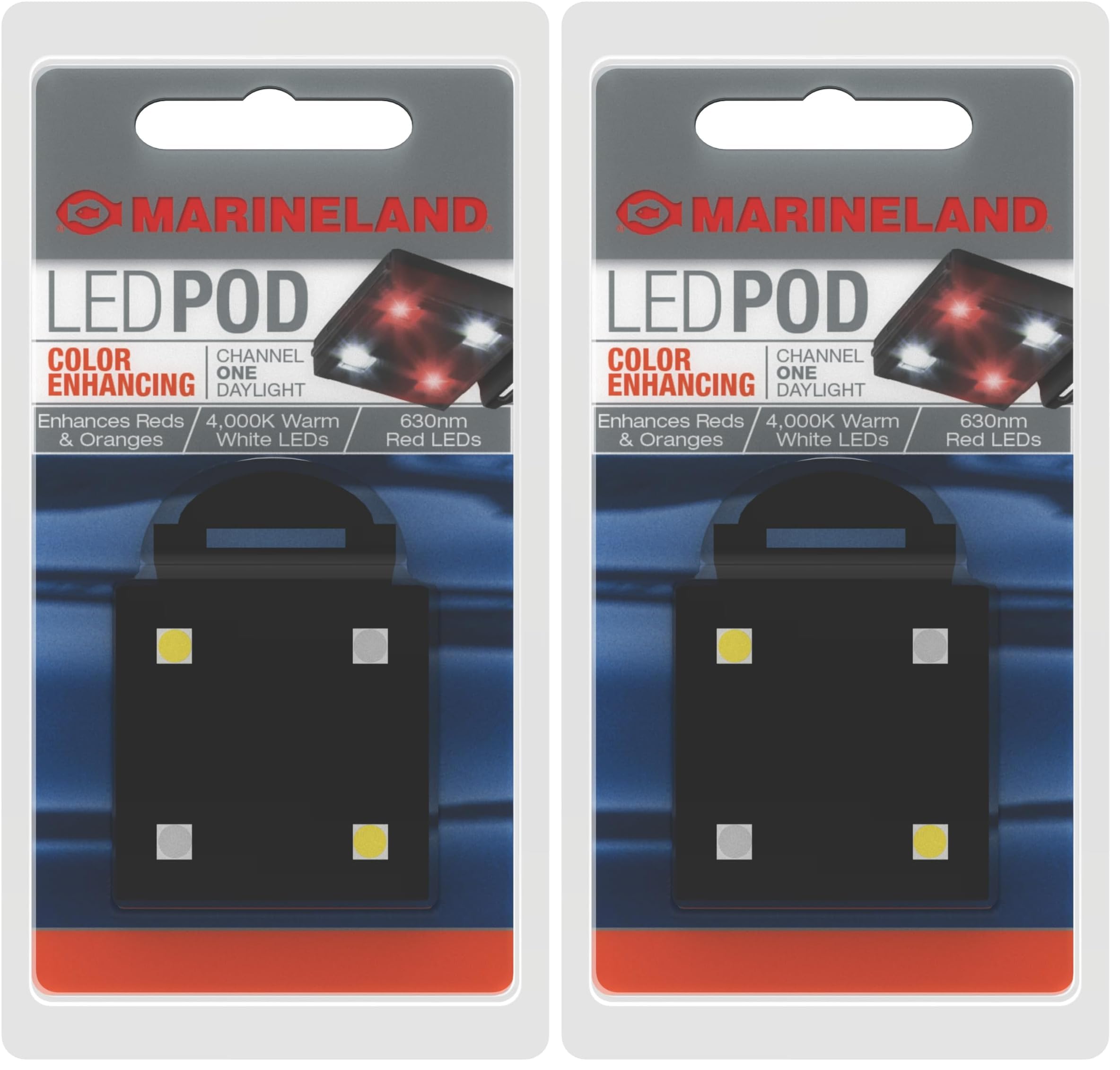 MarineLand Color Enhancing LED POD (Pack of 2)