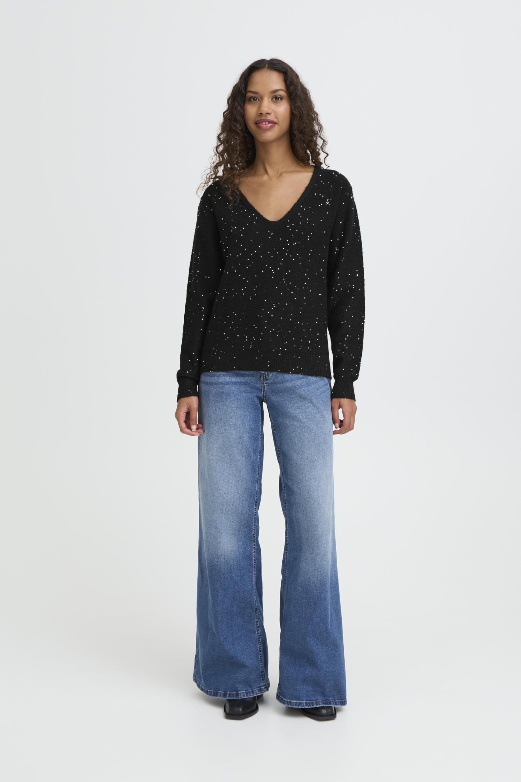 ICHI Damen IHDAMIAN LS Long Sleeve