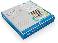 CIS Graf Watercolor Aquarela em Pastilha - Multicor - Estojo c/24 cores