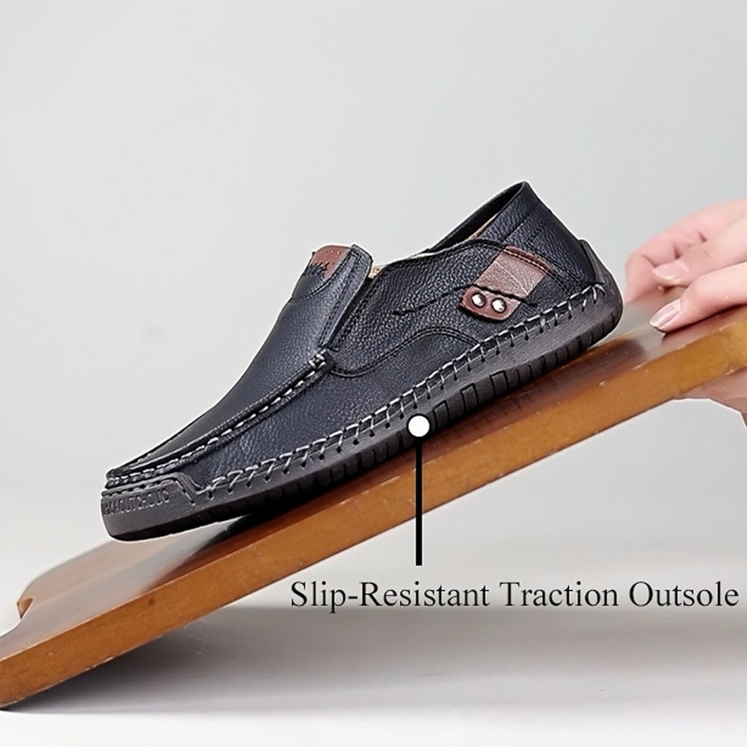 Coramtty Mens Loafers Casual Slip on Shoes Business Moccasins Lightweight Refreshing Classic Slippers Walking Driving Travelling Outdoor - Image 5