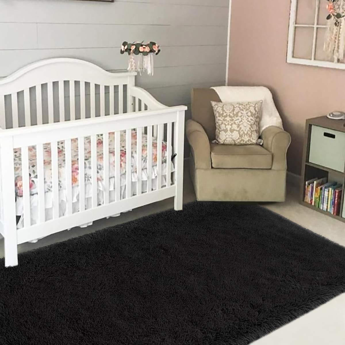 NC NC Ultra Soft Indoor Modern Rugs, Fluffy Living Room Rugs, Suitable for Children Bedroom, Home Decor, Nursery Rugs - Image 2
