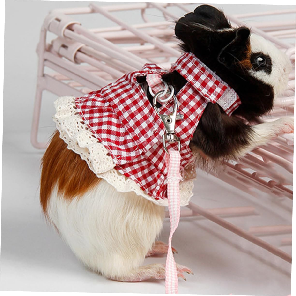 Kisangel 3 Pièces Petit Harnais pour Animaux De Compagnie Harnais De Lapin De Lapin Corde De Traction Corde De Remorquage Weasypet Kit Ceinture De Laisse De
