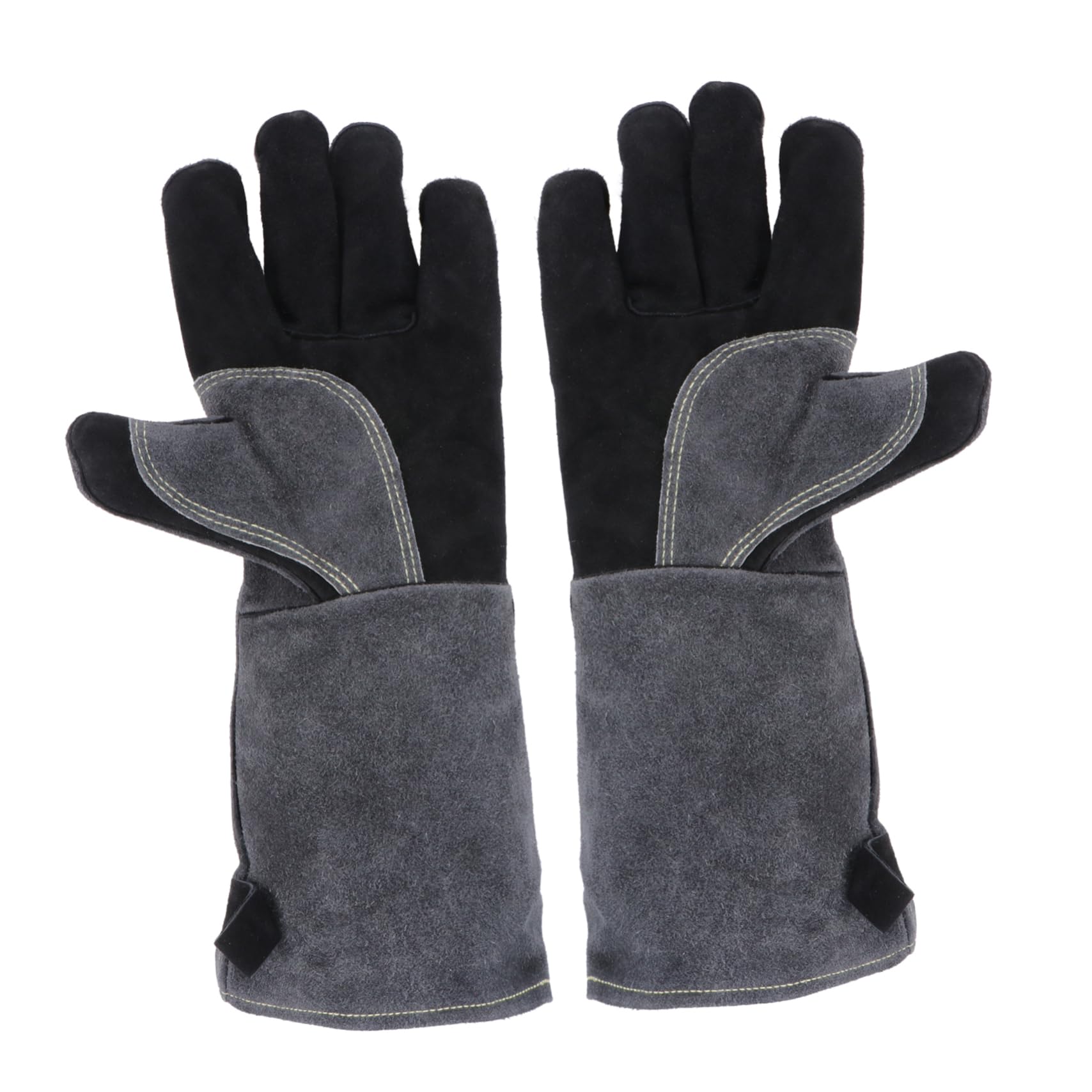 VILLCASE 1paia Guanti Da Barbecue Resistenti Al Calore Guanti Protettivi Per Mani Per Cucina e Giardinaggio Durevoli e Riutilizzabili