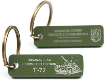 Brutalist Keychain for Men Military Gifts for Him Ukrainian Metal Mens Keychain Memory Military Gifts