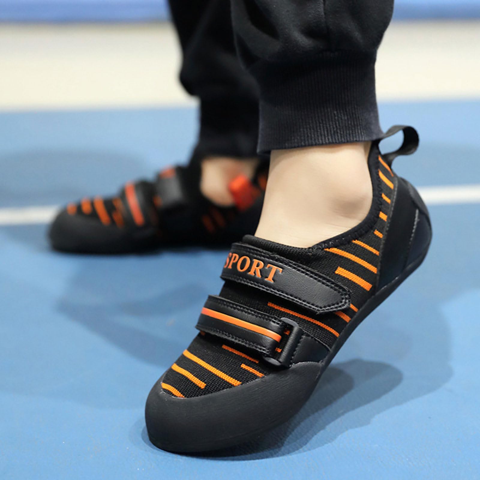 Zapatos De Escalada,Pies De Gato Escalada,Zapatos Escalada Goma Antideslizante para Niños,Zapatillas De Escalada Mujer,Pies De Gato Transpirables,Cómodos,para Acampar Escalada