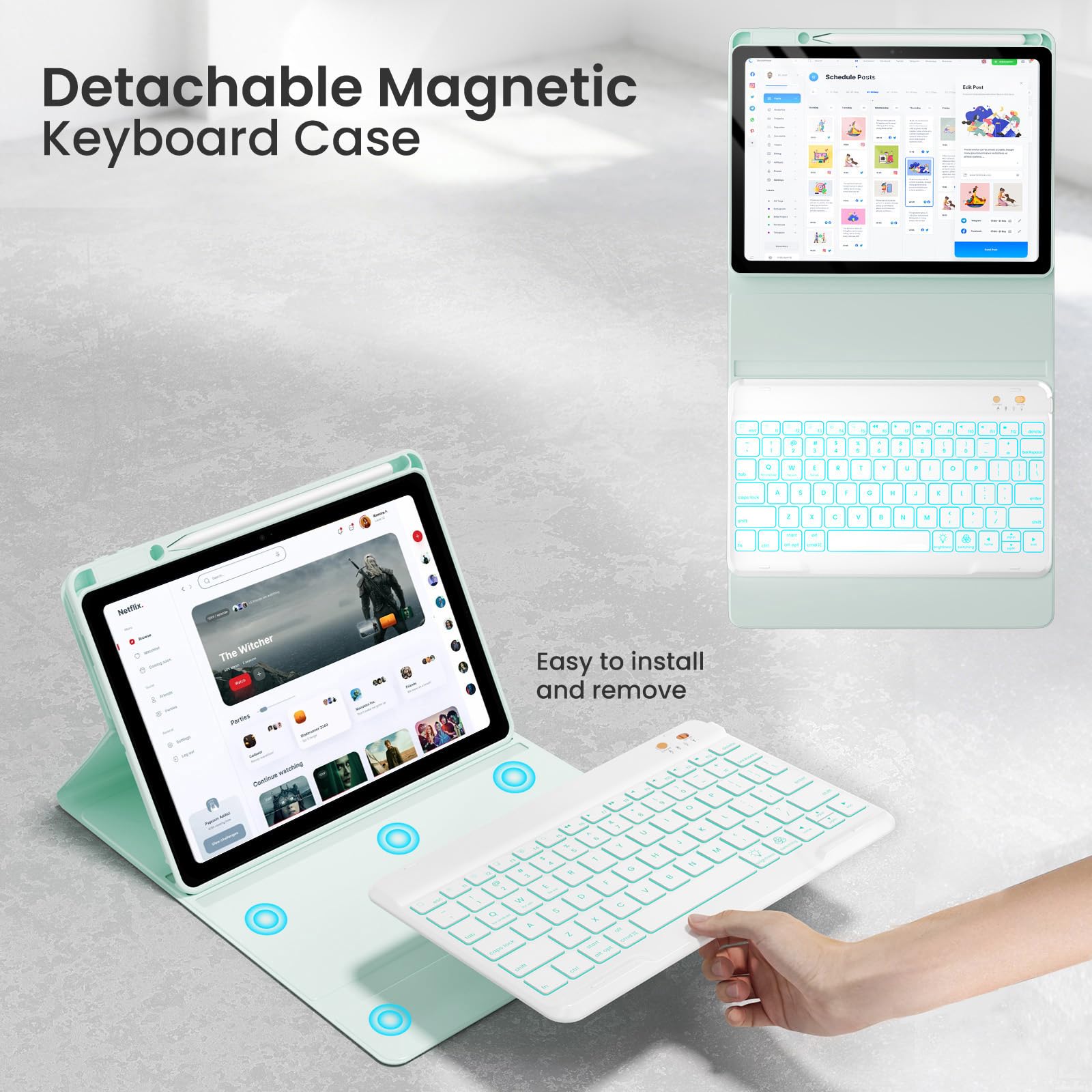 Amazon.co.jp: OPAKIT 360 Rotate キーボードケース iPad 第10世代