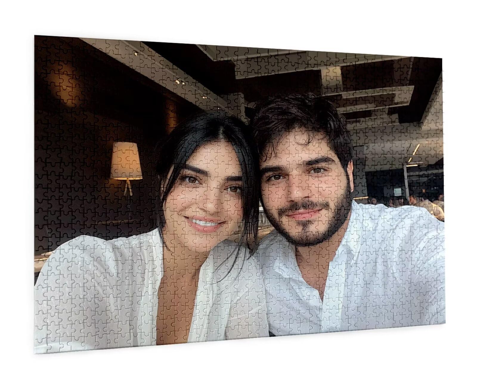 Spersonalizowana łamigłówka ze zdjęciem 1000 1500 2000 3000 4000 5000 sztuk Drewniane Puzzle Spersonalizowane z Twoim Obrazem Oryginalny prezent, z tekstem Rodzina, Zwierzęta, Urodziny, Boże