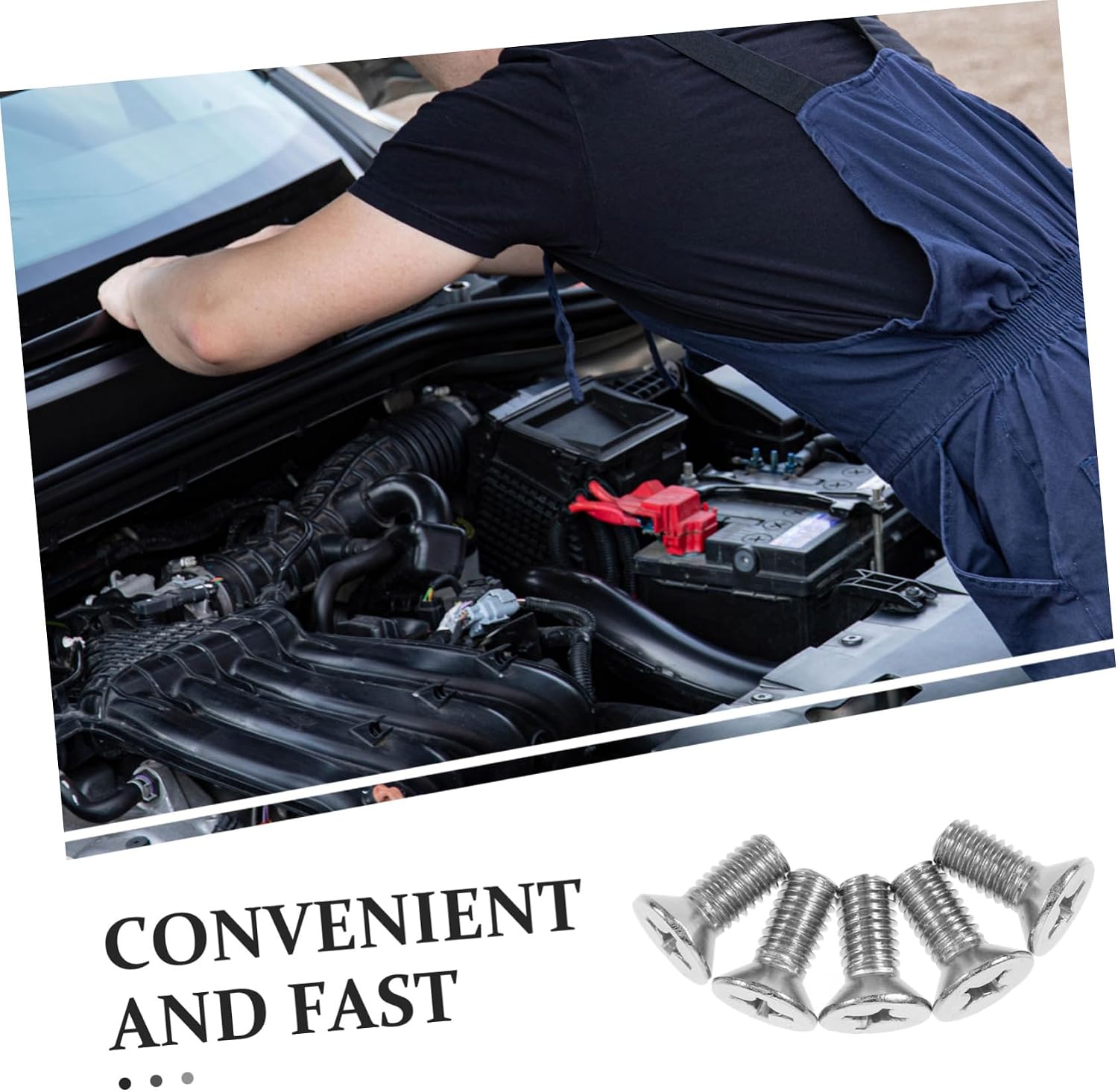 Alipis 12pcs Brake Disc Bolt Car Brake Rotor Screws Strong and Easy to Install Essential for System