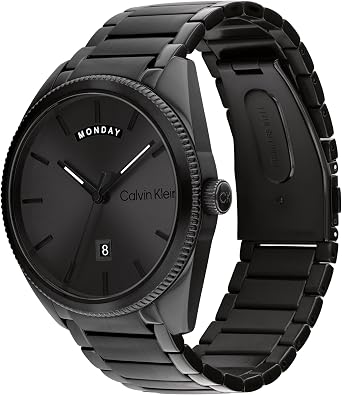 Calvin Klein Analogue Quartz Watch for Men Progress Collection with Stainless Steel Bracelet
