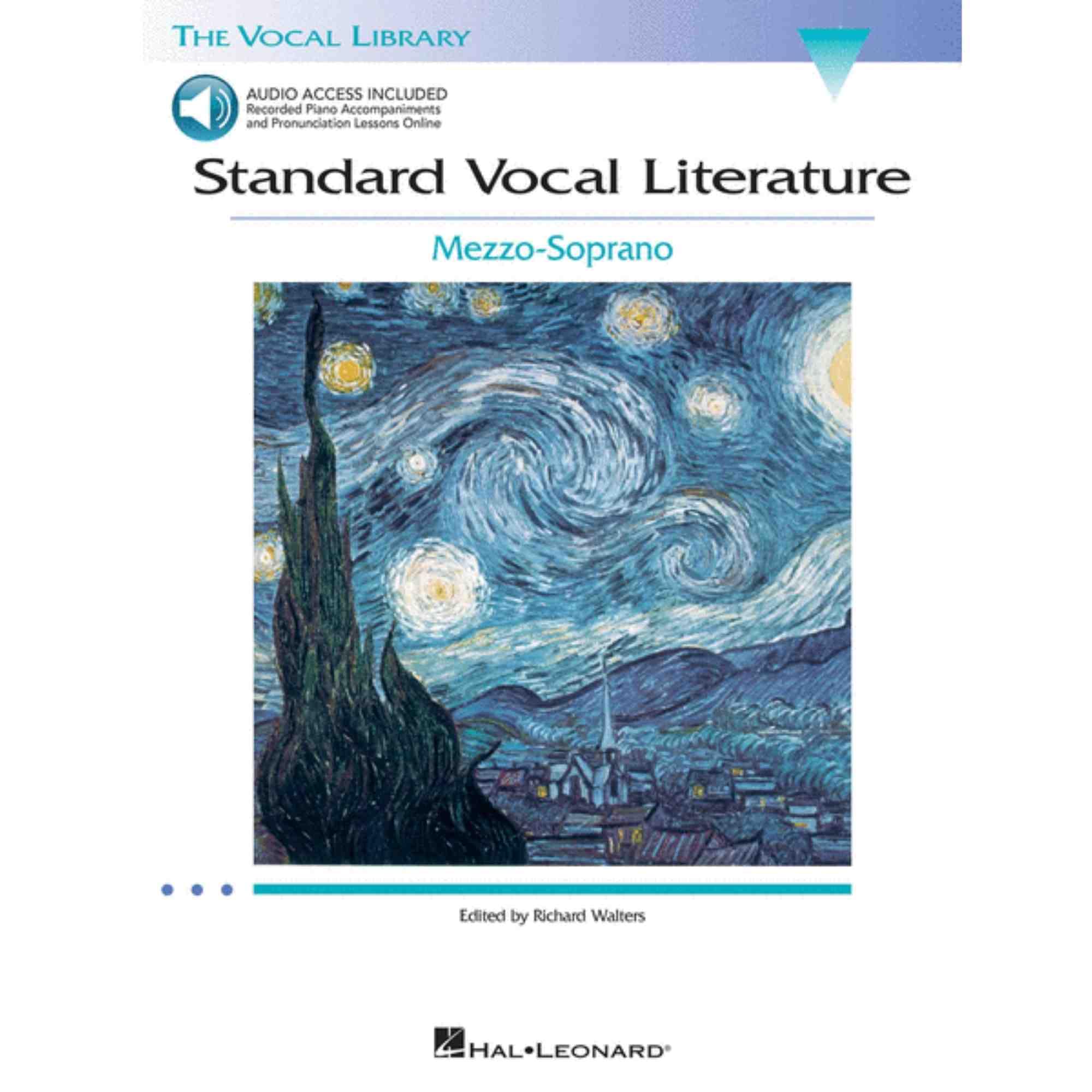 Richard Walters Standard Vocal Literature | Mezzo-Soprano Songbook with Online Audio | Vocal Sheet Music Collection | 30 Art Songs, Opera Arias and Pronunciation Lessons | Hal Leonard Vocal Library