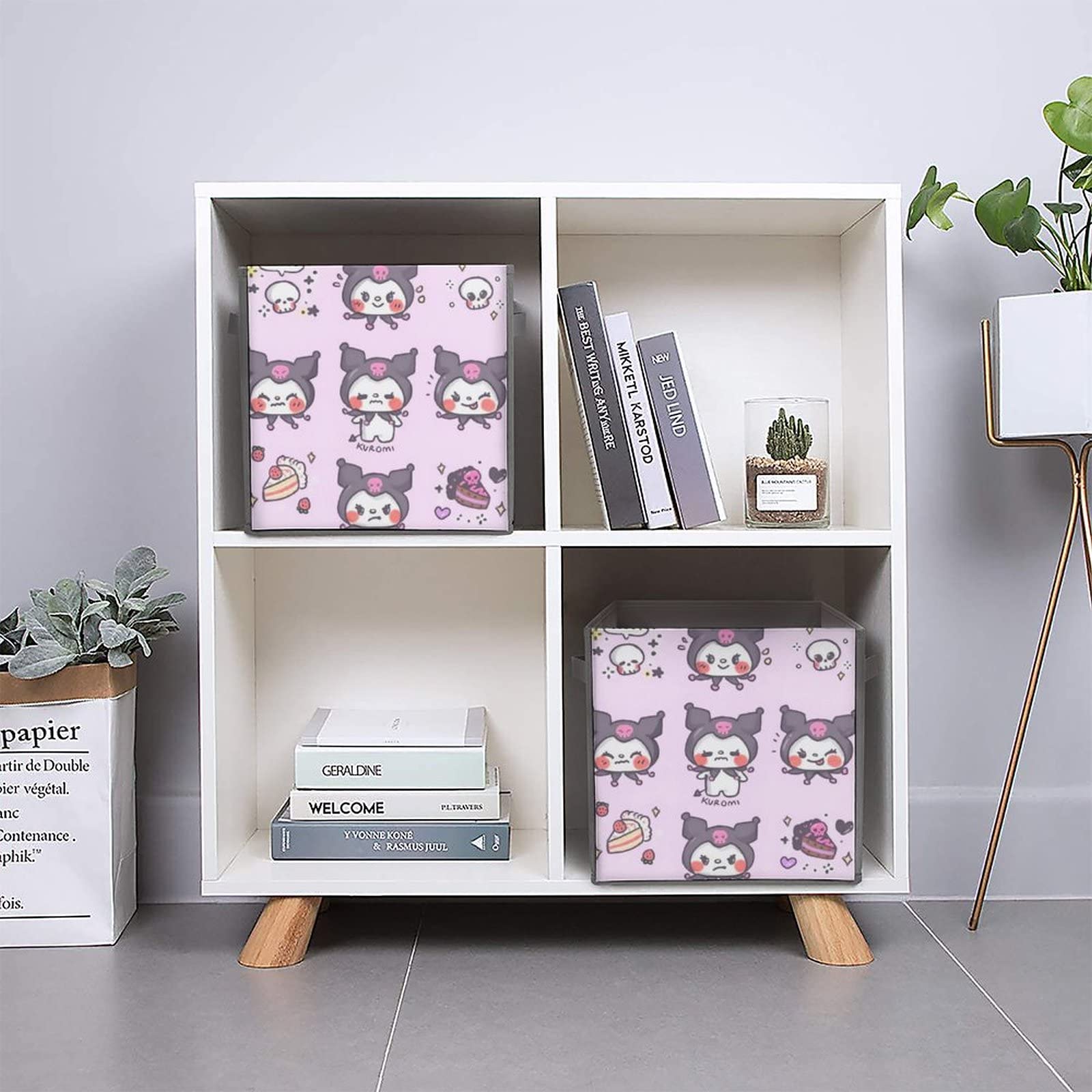 Amazon.co.jp: 収納ボックス 収納かご 収納ケース クロミ ちゃん 大
