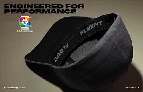 Miniatura 5 de Sombrero de ajuste flexible personalizado - Añade tu propio texto bordado - Sombrero ajustado