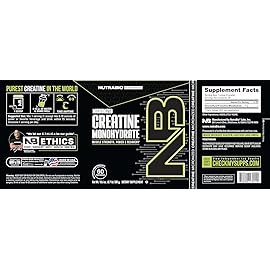 NutraBio Pure Micronized Creatine Monohydrate Powder Supplement, Unflavored, (300 g) - Supports Bulk Muscle Energy, Recovery, and Strength - HPLC Tested Creatine Powder Supplement for Men and Women