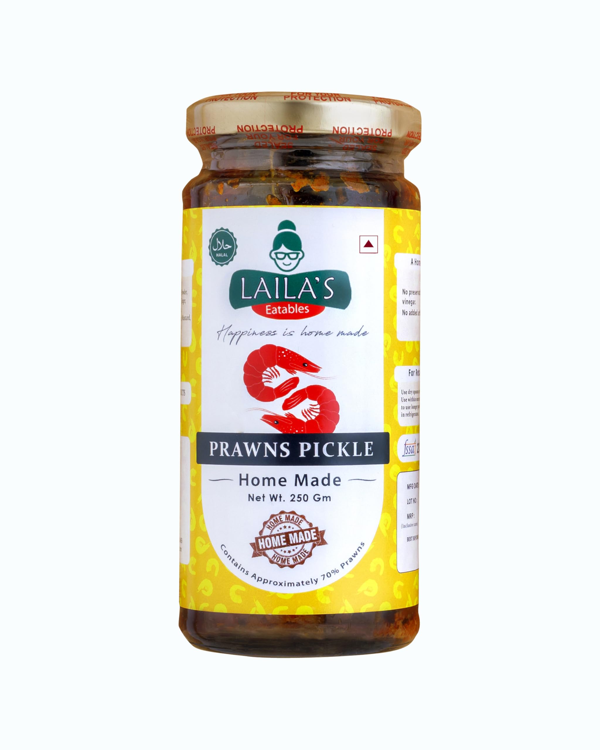 See full amazon price history chart for Lailas Eatables Authentic Kerala Homemade Prawns Pickle - 250 GM | No Preservatives | Prawns Achaar | Hot & Spicy Lailas Eatables Authentic Kerala Homemade Prawns Pickle - 250 GM | No Preservatives | Prawns Achaar | Hot & Spicy (B0D235BCGS) Amazon Price History, Amazon Price Tracker