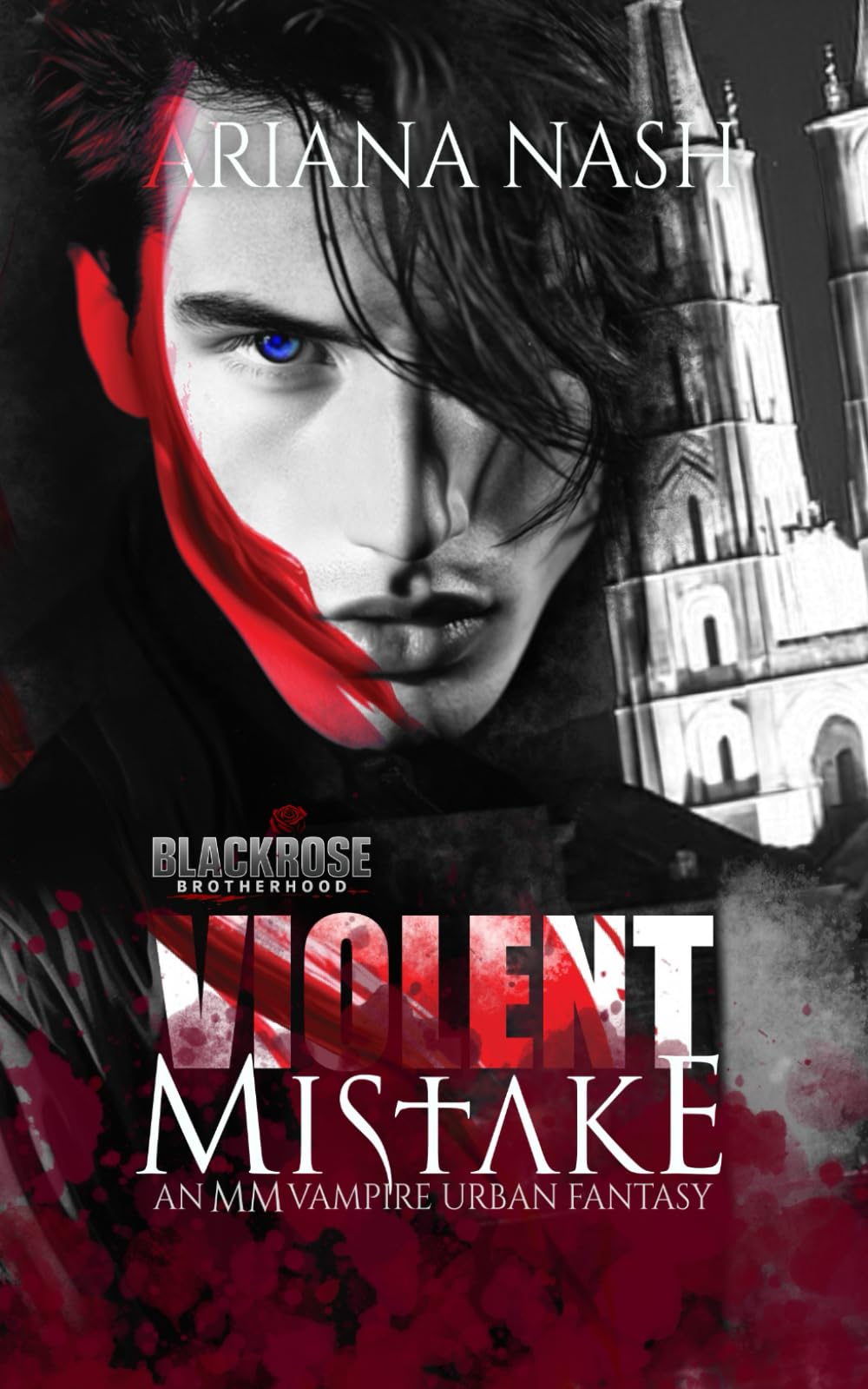 Violent Mistake: Gay Vampire Paranormal Romance (Blackrose Brotherhood)