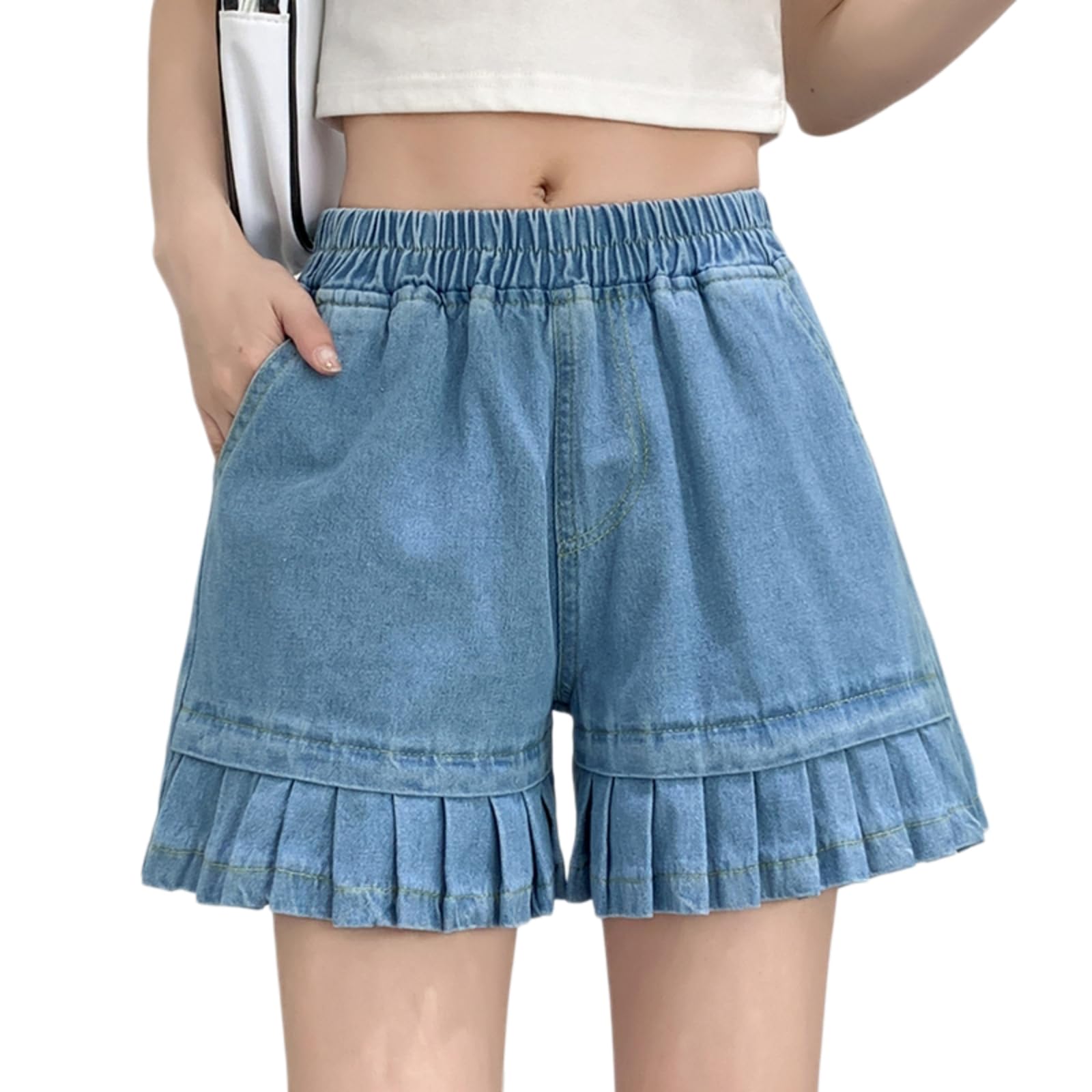 Short jupe en jean pour vos balades et vacances d'été