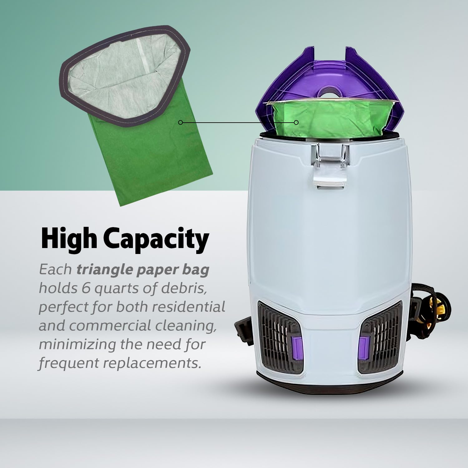 6QT Kit – Compatible for ProTeam Vacuum Parts – Includes 10 Units