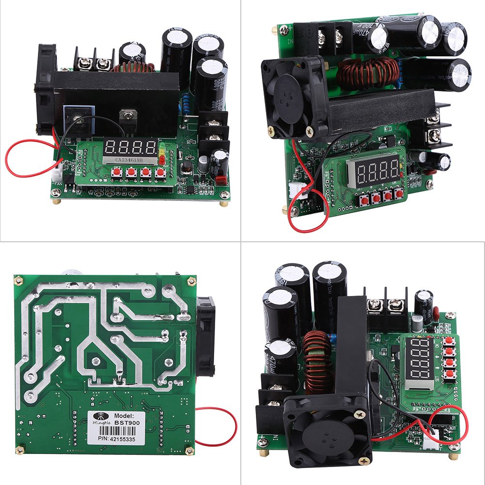 DC LED Steuerung Wandler Converter Modul - Eingang 8-60V, Ausgang 10-120V, 900W, 0-15A