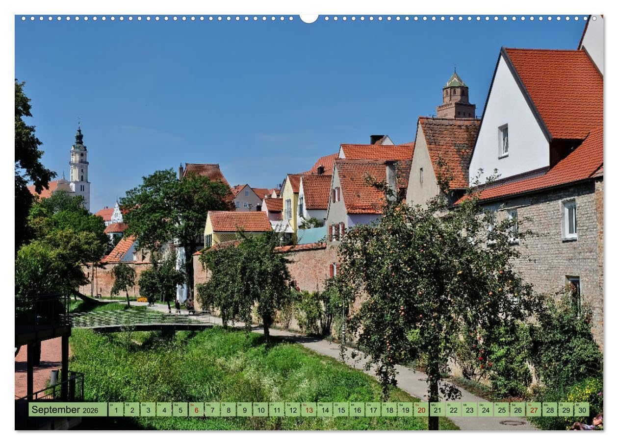 Komm mit Ausflugsziele rund um Augsburg (hochwertiger Premium Wandkalender 2026 DIN A2 quer), Kunstdruck in Hochglanz: Anregungen für Tagestouren in der Nähe von Augsburg (CALVENDO Natur)