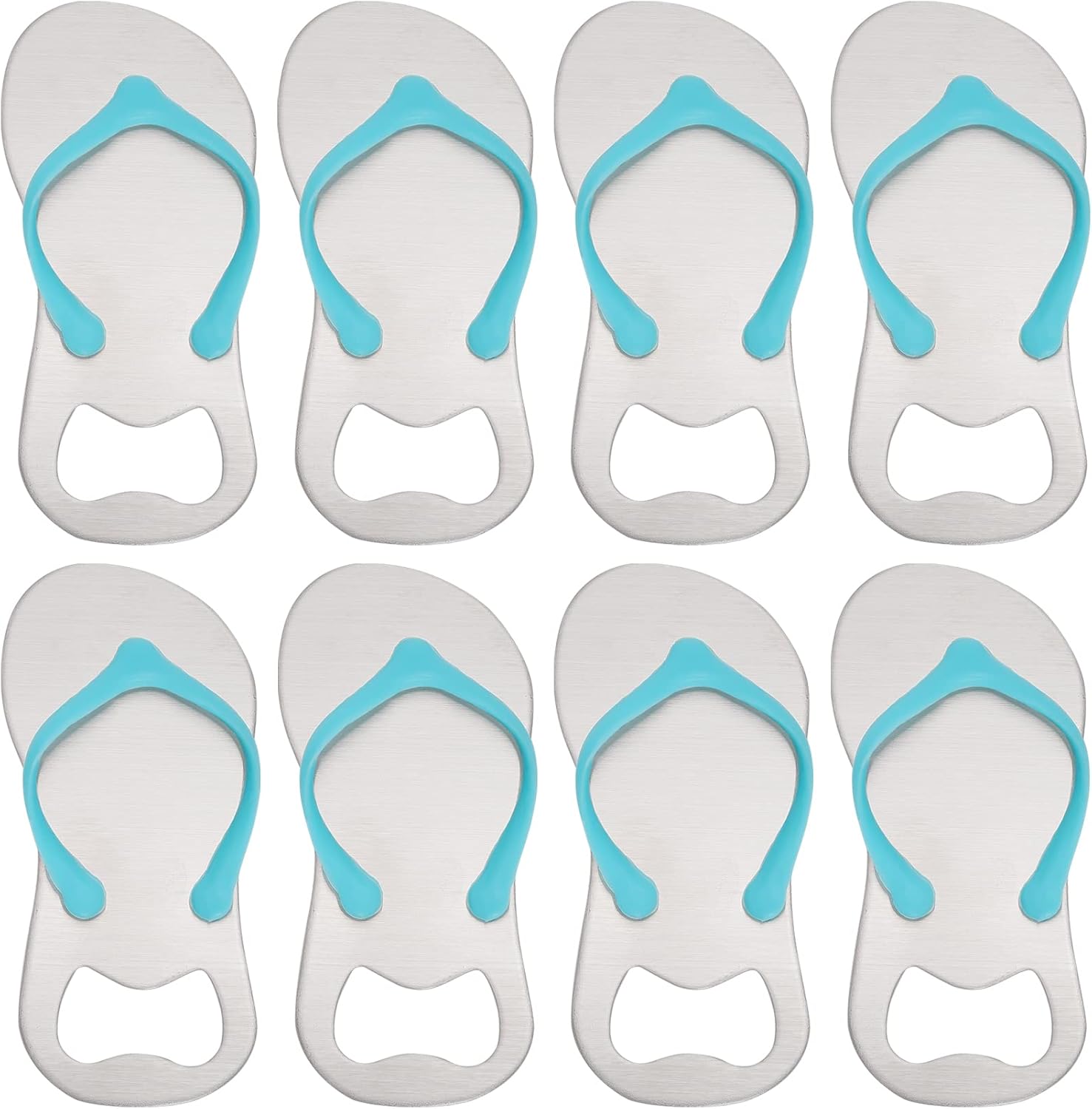 Marrywindix 8 Pack Flipflop Bottle Openers Special "pop