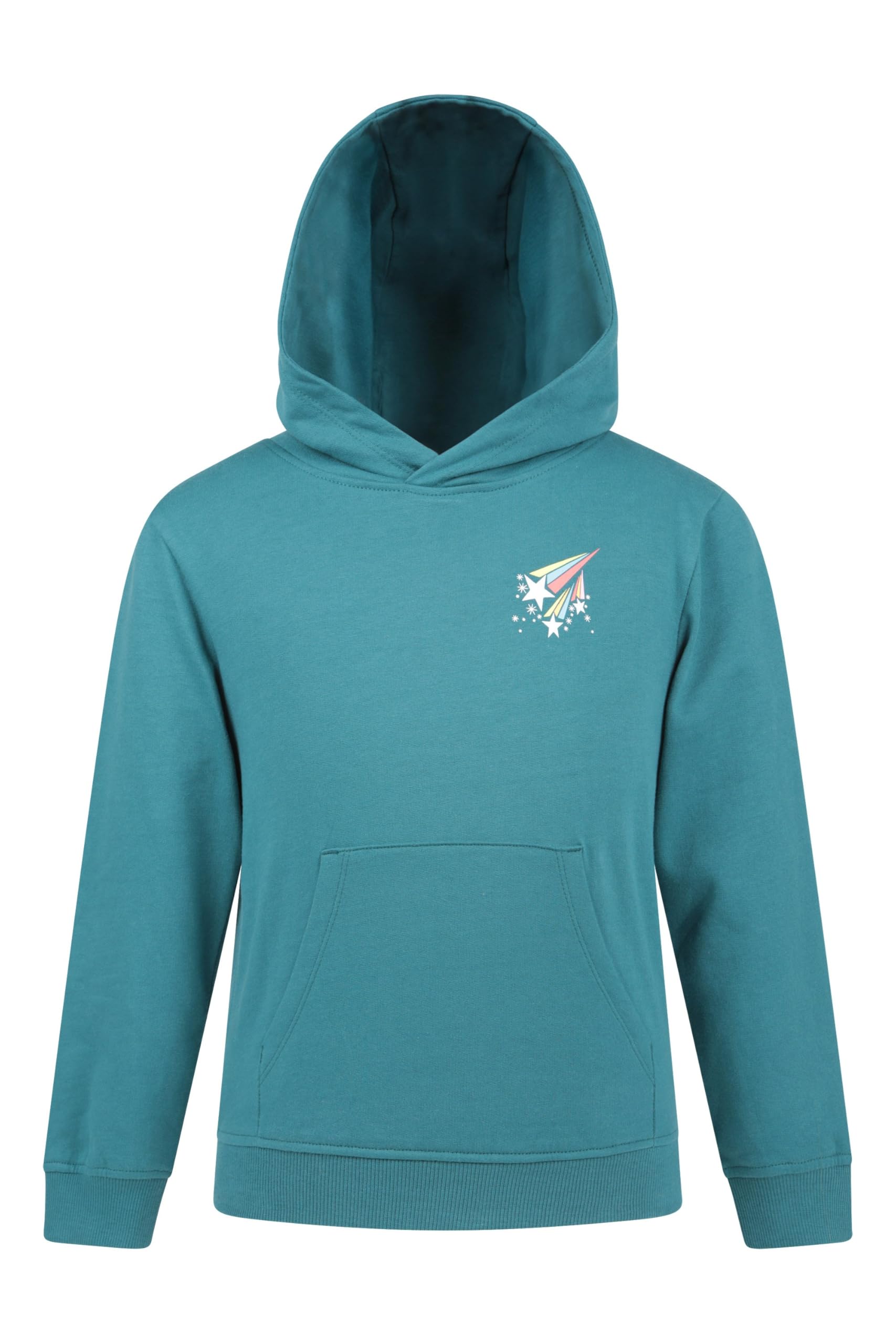 Mountain Warehouse Shooting Stars Kids Hoodie Blue Kids Size 5-6 Years