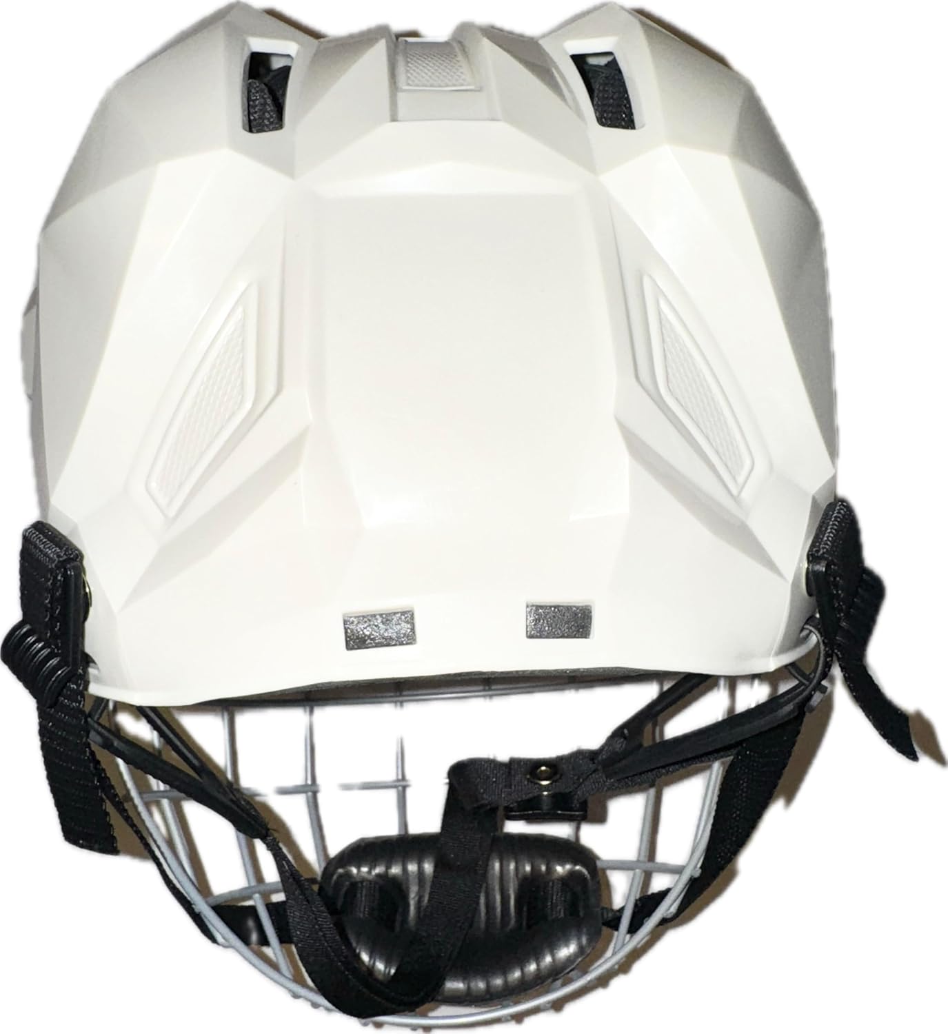 Rodeo Equestrian Bull Riding Protective Helmet White - EPT 107 Series