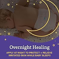Vista 7 de A+D Overnight Healing Diaper Rash Ointment - Soothes, Protects & Relieves Diaper Rash Overnight with Lavender & Colloidal Oatmeal - Healing Ointment