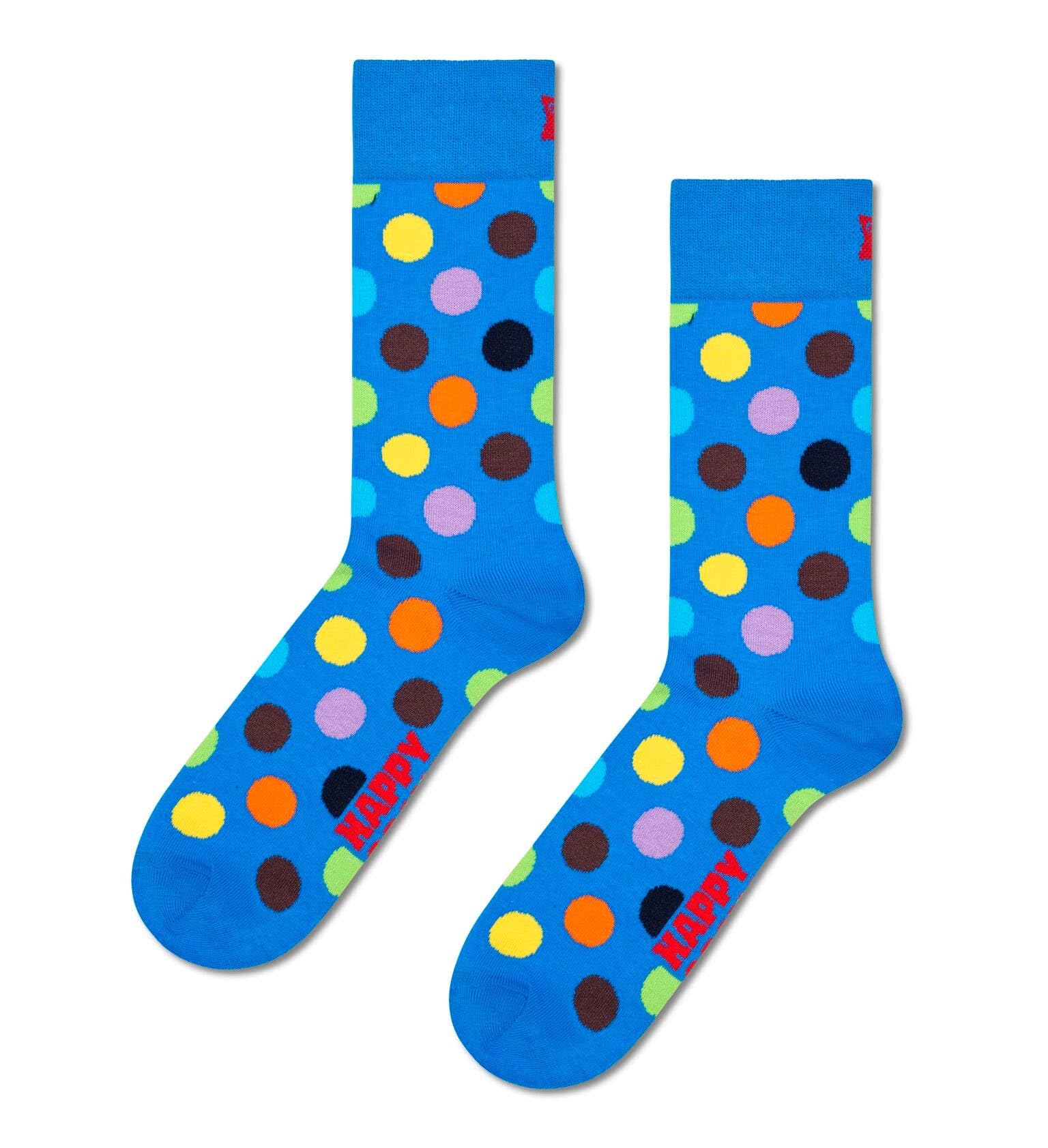 Happy Socks 7-pak 7-dniowy zestaw prezentowy skarpet bawełnianych dla kobiet i mężczyzn w kolorze niebieskim, rozmiar 41-46