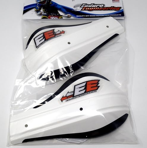 Miniatura 2 de Enduro Engineering Reemplazo EVO2 Deflectores de plástico Roost Roost Blanco 51-220