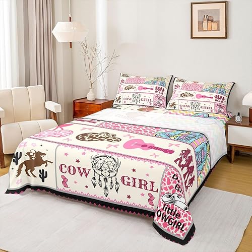 Miniatura 20 de Castle Fairy Daisy Florals Sheet Sets Full Size,Hippie Flowers Fitted Sheet Set,Kids Teens Bedroom Decor,70s Retro Floral Bed Sheets Set 4pcs(1 Baby