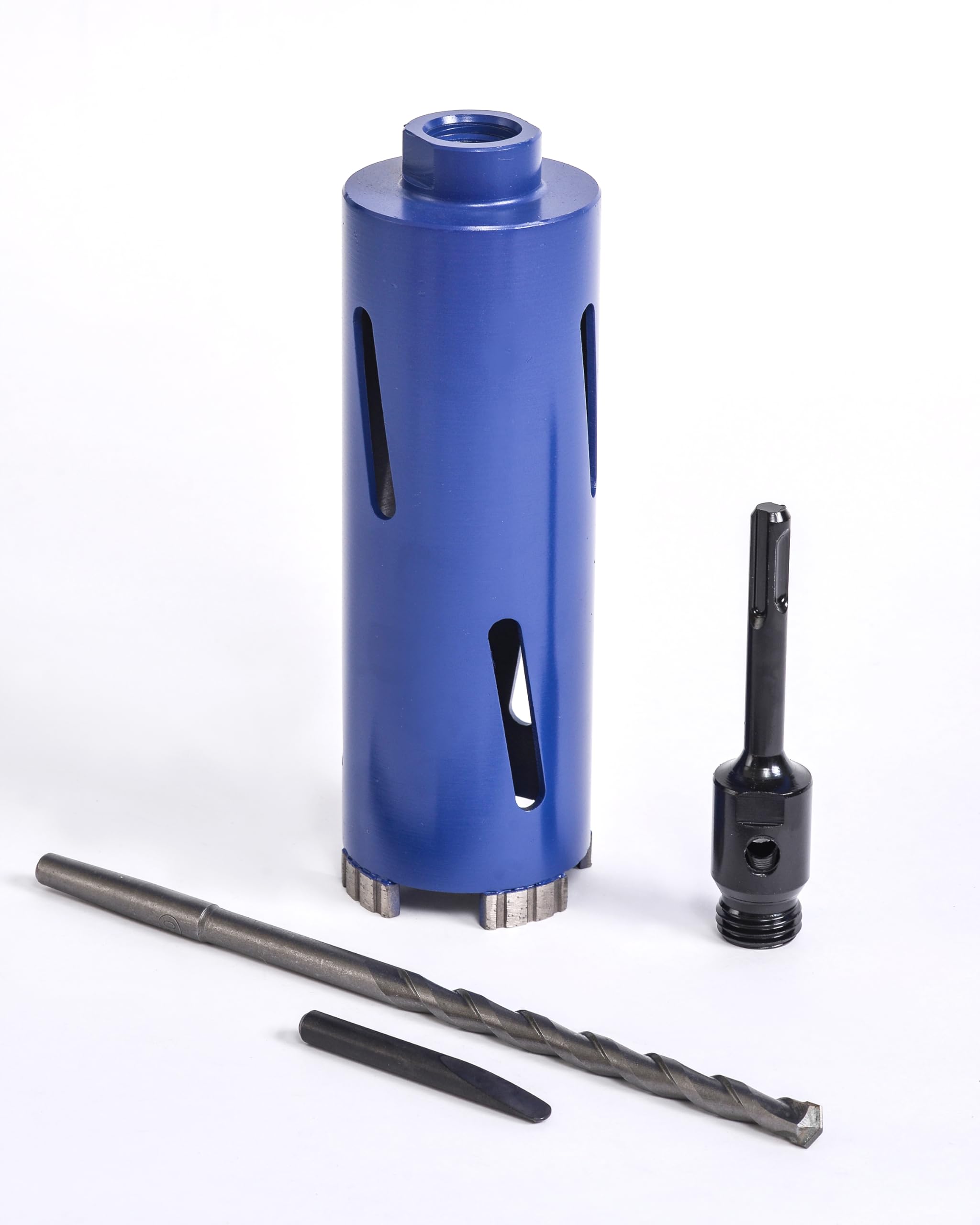 SDS PLUS Diamantbohrkrone 32-150 mm Bohraufsatz Set mit Adapter 200mm Länge Inklusive Bohrer (SDS PLUS Ø 68mm x L 200mm)