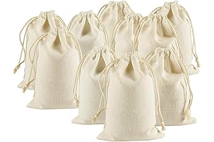 HRX Package 20-Piece 4x6 Inch Small Linen Bags