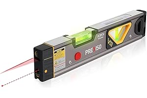 PREXISO Torpedo Laser Level with Light for Accurate Alignment and Leveling