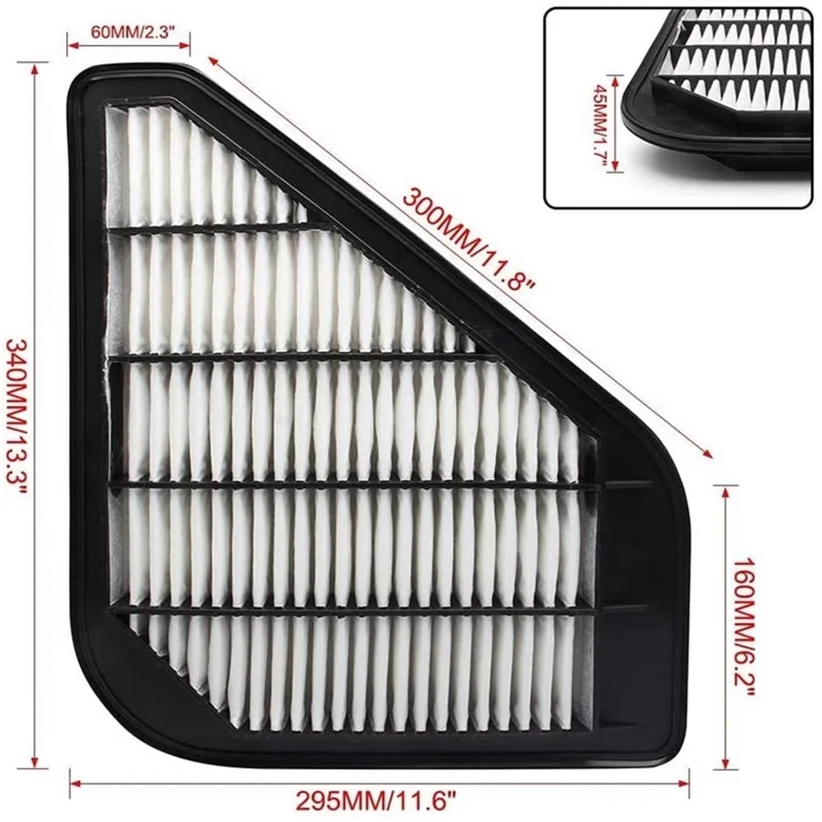 Filtro aria motore per climatizzatore abitacolo auto OEM n. 15278634 20958479 adatto per Buick Enclave 3.6L Traverse GMC Filtro Abitacolo ai Carboni Attivi Aria Abitacolo(Air filter 2 set)