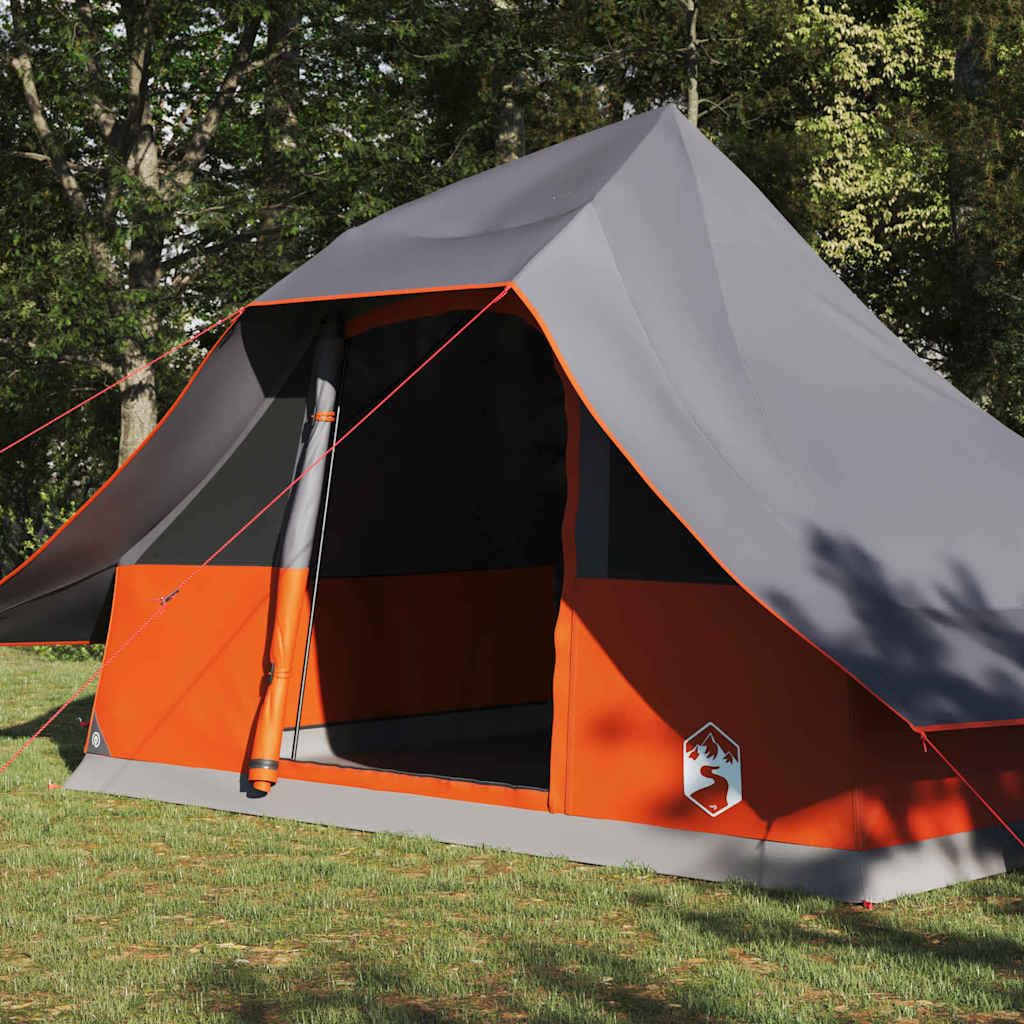 Zielony namiot tipi z dachem z TAFT, 364 x 281 x 257 cm, łącznie z drążkiem stalowym 256 cm i trzema 180 drążkami, sześć linek napinających, e-port i hak na kemping i do ogrodu