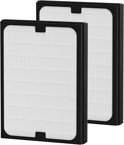 Filtro HEPA de repuesto de partículas clásicas serie 200300 compatible con Blueair Classic 200300 Series Purificador de Aire Modelos 201, 203, 205,