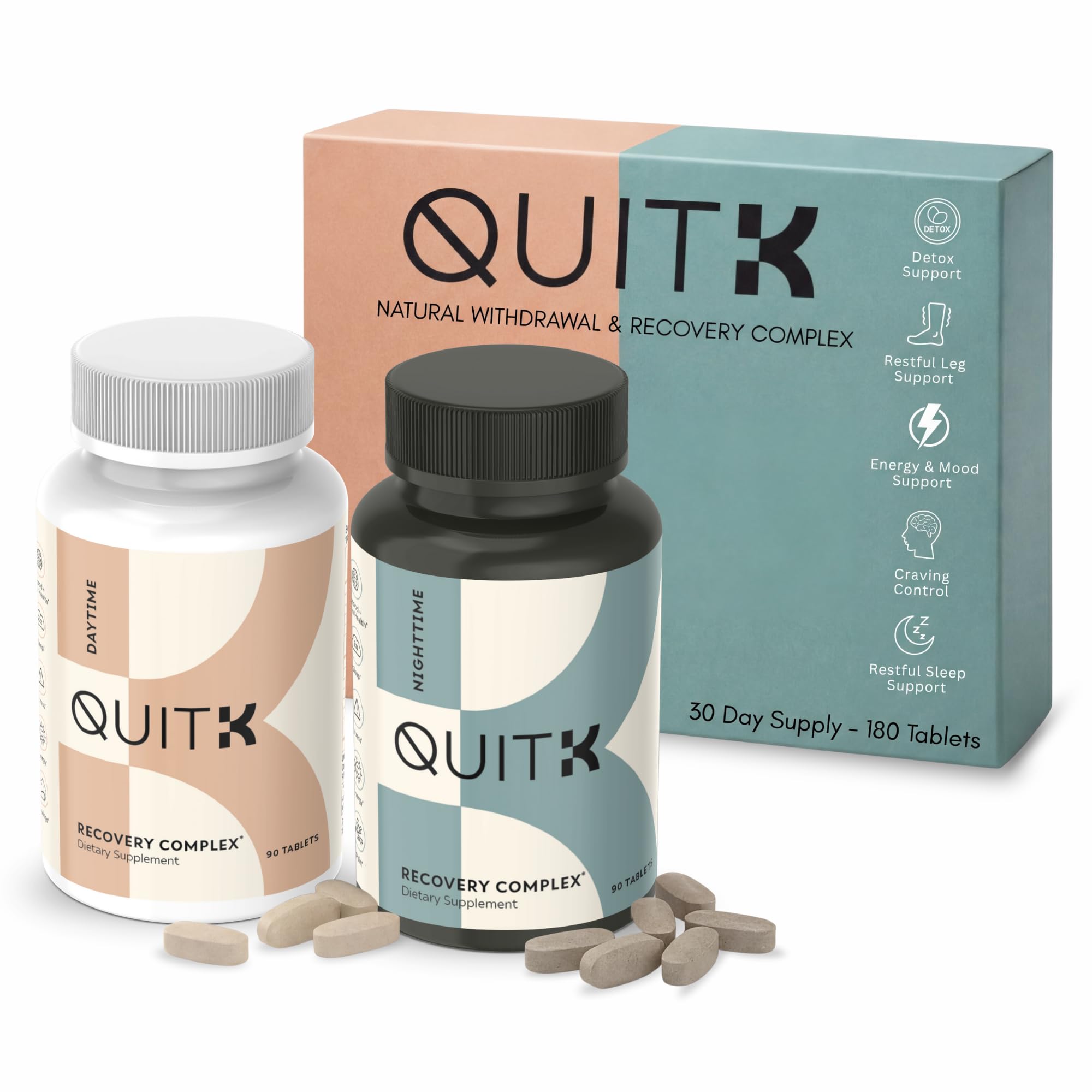 QuitK Relief Supplement Formula Capsules