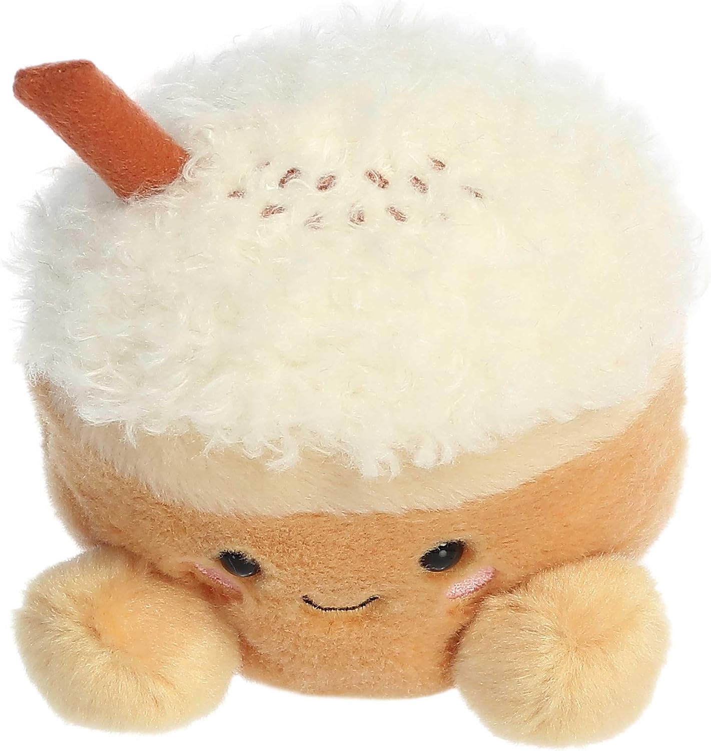 Aurora Palm Pals 5" Speckle Pumpkin Spice Latte Festive Plush