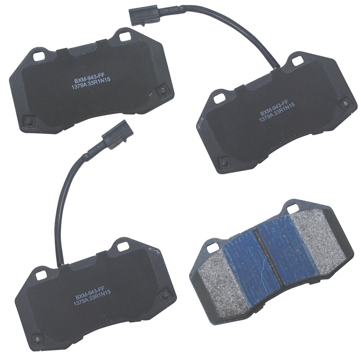 Bendix Premium SBM1379A Semi-Metallic Front Brake Pads for Alfa Romeo 4C 2017-2015, Mito 2013-2012, Mito 2019-2015, Mazda MX-5 2019-2017