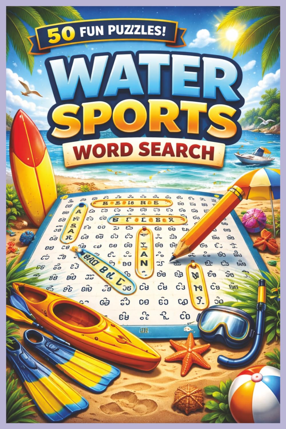 Ocean and Beach Word Search: Relaxing Coastal Puzzles to Challenge Your Mind (Word Search Puzzle Collection)