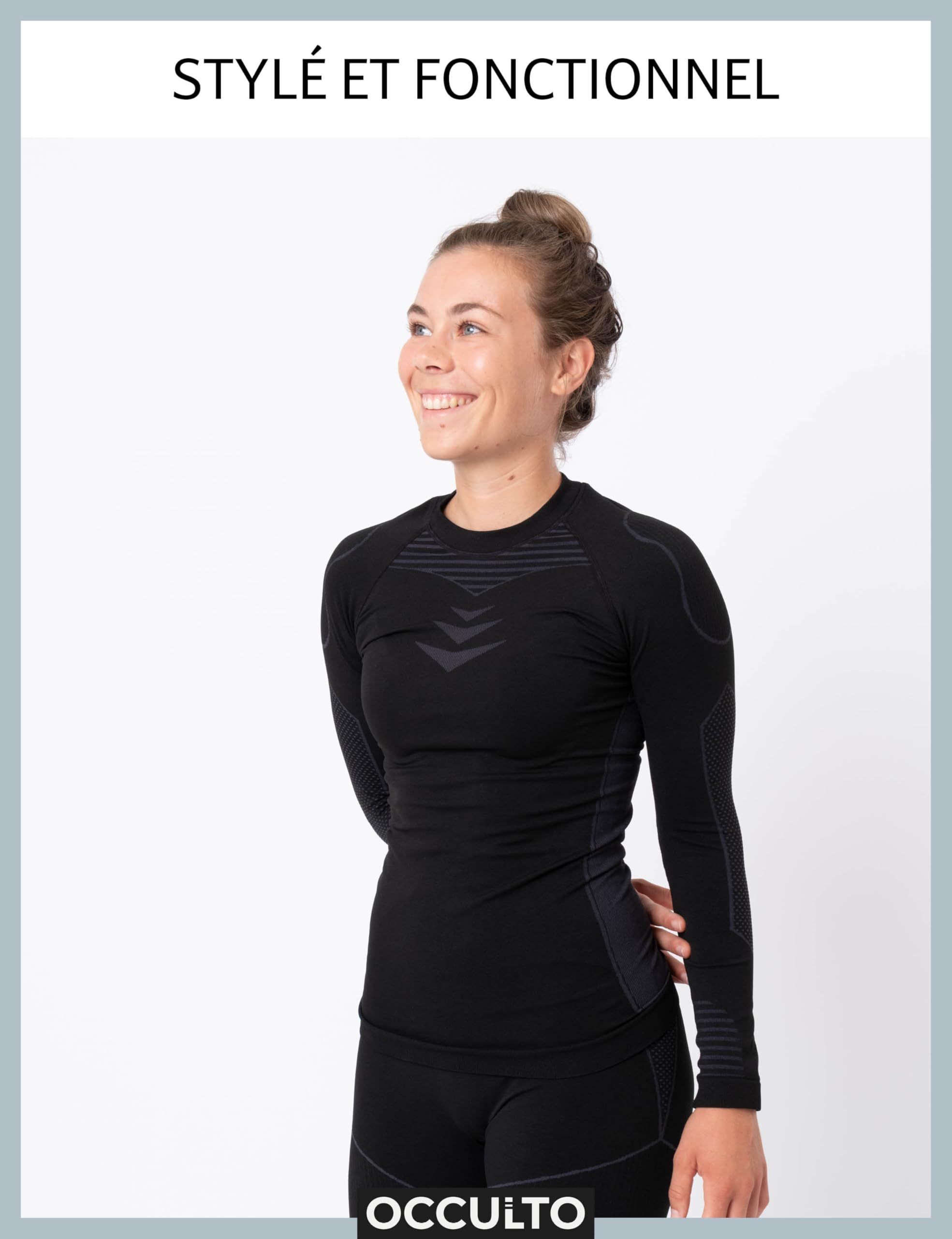 Occulto sous vetment Thermique Ski Femme (modèle: Lindsey)
