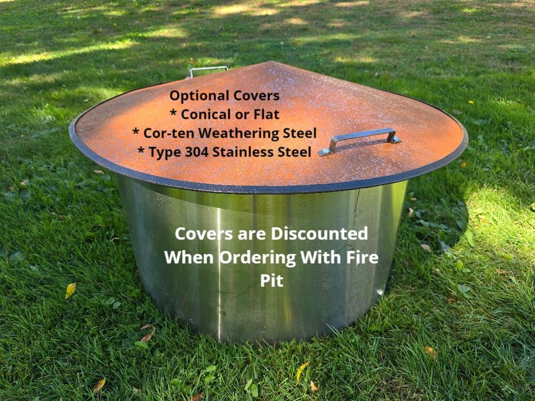 No Smoke Campfire Fire Pit Ring Liner.Draft & Vent Holes 11 Gauge Steel. 30" x 14" Ships Two Panels.