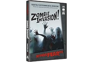 AtmosFX Zombie Invasion! Halloween Digital Decorations DVD