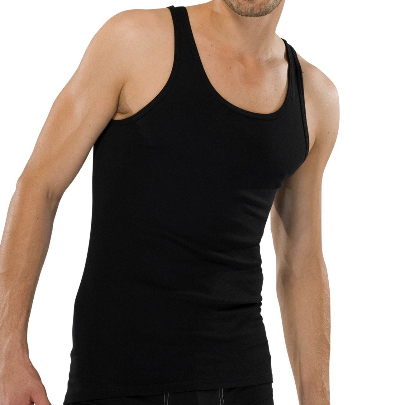 Schiesser Men's Ondershirt_5120 Vest, White, 3XL Large Sizes EU, White (100-weiss), 9 - Image 3